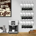 thumbnail image 2 of Sorbus Mug Rack for Wall - Large Rustic Coffee Mug Holder Wall Mount with 27 Hooks, Coffee Cup Display Rack, 6-Tier Metal Mug Organizer for Home, Kitchen & Bar, Coffee Station, Dining Room, 2 of 7