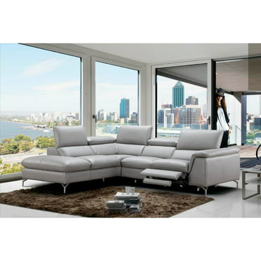 Furniture Ariana Chaise Sectional Sofa, J & M Furniture A761 Aurora Leather Sectional Sofa