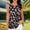 #0366-Black, variant on Pounoo Women's Floral Tank Tops Crew Neck Sleeveless Floral Print Casual Tops Summer Loose Fit Comfy Tunics Gift