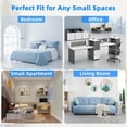 thumbnail image 7 of 5,000 BTU Window Air Conditioner, Cools Up to 150 Sq. Ft, Ultra Quiet, Mechanical Controls, 2 Fan Speeds, Ideal for Bedroom & Small Rooms, 7 of 7