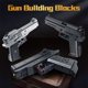 thumbnail image 2 of Modelo de pistola técnica de águila del desierto, bloques de construcción, armas militares de la Segunda Guerra Mundial M1911 G18 Usp M92 PPK, pistola MOC, ladrillos, juguetes para montar, regalo, 2 of 5