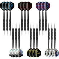SUMMIT Metal Tip Darts, Steel Tip Darts, Professional Metal Darts, Darts Metal Tip Set, Metal Darts for Dartboard
