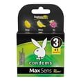 thumbnail image 4 of Condones Playboy Max Sens tropicana mix mango plátano y uva 3 pzas, 4 of 4