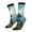 2 Black-1, variant on Astronaut Contemplating Planet Print Adult Socks for Men & Women,Calf Socks, Ankle Socks,Boots Socks,Breathable Casual Sock,Unisex Crew Socks