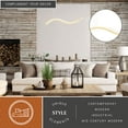 thumbnail image 2 of Edgewater 1L LED Gold Brass Contemporary Crystal Linear Chandelier Island Pendant Light Fixture, 2 of 10