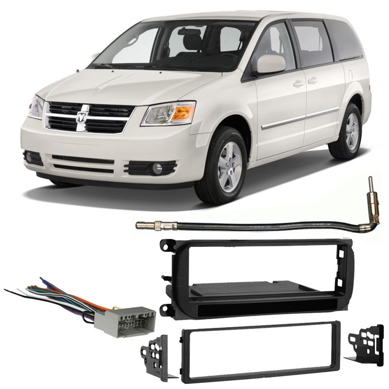 dodge grand caravan dvd player install