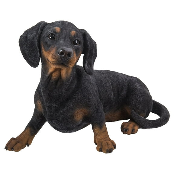Hi-Line Gifts 19.5" Crawling Dachshund Outdoor Garden Statue