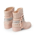 thumbnail image 5 of Girls Ankle Boots Side Zipper Low Heels Comfortable Casual Shoes for Toddler Little Kid Big Kid, 5 of 7
