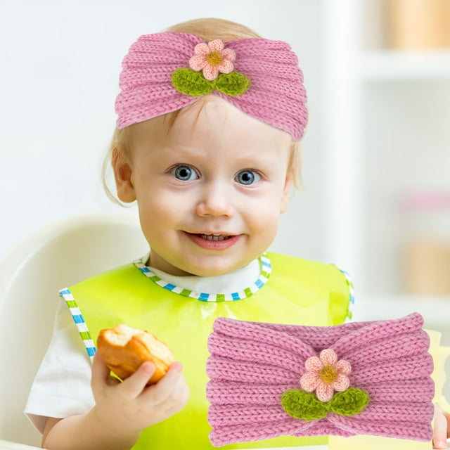Hair Rope Children'S Wool Headband Top Hairband For Warm Autumn And Winter Hairband Solid Flower Headband 21 Color, Hair Rope for Women