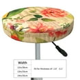 thumbnail image 4 of Naloa Vintage Bird Round Bar Stool Cushion Cover 12-14 inch, Fits Kitchen, Office, Restaurant Chairs - 13 inch, 4 of 7