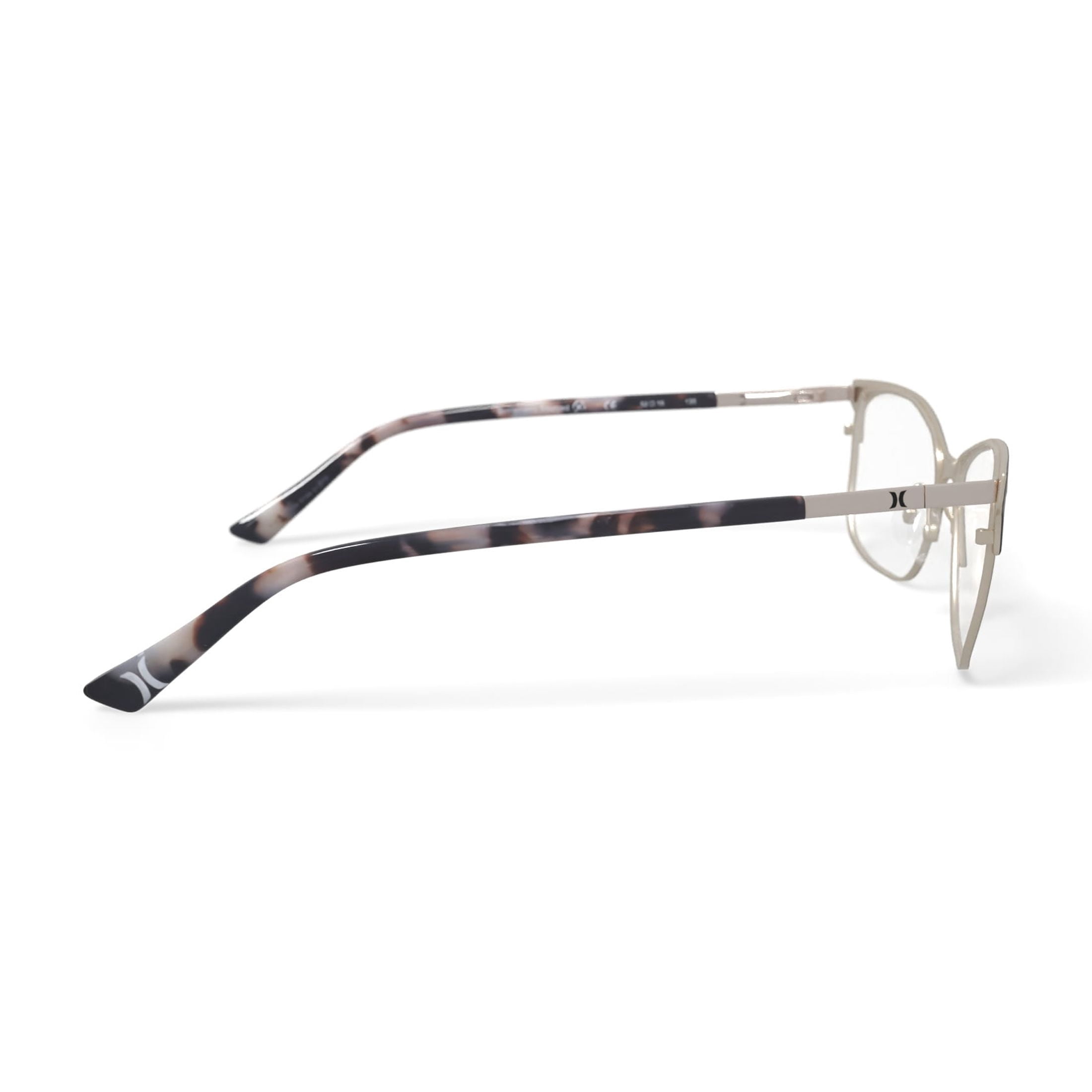 Hurley Women's Sal Prescription Eyeglasses with Case, Matte Black