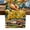 Green Gold, variant on ERUNPONLY Sage Green Pumpkins Fall Table Runner - 48 Inch Long Thanksgiving Botanical Leaves Autumn Cotton Linen Dress Scarves Farmhouse Table Runner for Kitchen Dining, Coffee Table, 13" x 48"