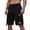C1-Black, variant on successthop Cargo Shorts for Men Relaxed Knee Length Sweatpant Shorts Drawstring Bottoms Oversized Clothes with Pockets 2XL