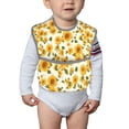 thumbnail image 6 of Kdxio Classical Cute Sunflower Bibs For Babies, Baby Bibs for Eating, Toddler Bibs, Waterproof Bibs, Feeding Bibs, for Toddlers, Boys, Girls, 6 of 8