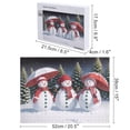 thumbnail image 2 of Snowman Umbrella Holiday,Christmas Festival 500 Piece Jigsaw Puzzle for Adults Challenging Puzzle Perfect for Game Nights - A004, 2 of 8