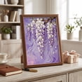 thumbnail image 4 of 5D Diamond Painting Kit for Adults Blue Rose, DIY Crystal Art with Special Shape Pearls, Home Wall Decor Gift for Beginners, Framed Wood Canvas 12x16 Inch, 4 of 6
