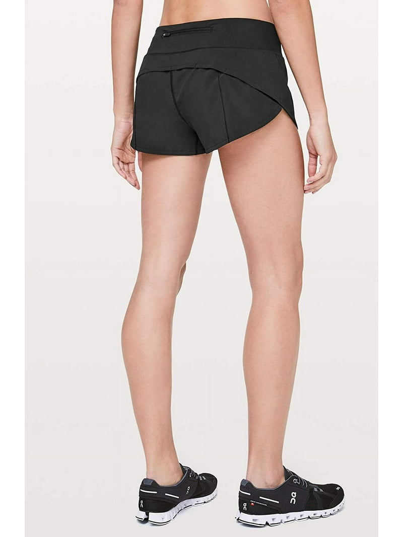 Lululemon Run Speed Short Black 4 - Walmart.com