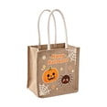 thumbnail image 2 of Celsvanis Halloween Trick or Treat Bag Reusable Candy Tote, Cute Printed Gift Bag for Halloween Night Candy Collectio Party Favors Storage, 2 of 6