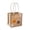 B, variant on Trick Or Treat Tote Bag Halloween Reusable Linen 7.9X7.9X5.1In Printed Pumpkin Ghost Goodie Bag With Soft Handles, Washable Candy Gift Sack For Party Favors C