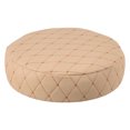 thumbnail image 1 of Cubierta de taburete de asiento de silla redonda impermeable Funda elástica de Beige_40x10cm Sunnimix Cubierta de asiento redonda para taburete de bar, 1 of 6