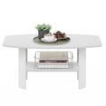 thumbnail image 5 of HomeStock Renaissance Rhapsody Coffee Table, White, 5 of 6
