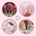 Nostalgia My Mini Chocolate Dipping Pot, Electric Skillet, Pink Polka