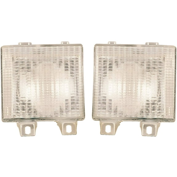 EPIC LIGHTING OE Style Halogen Corner Lights Assembly Replacement for CHEVROLET 83-86 C10 C20 C30 K10 [ GM2520110 GM2521110 918045 918046 ] Pair