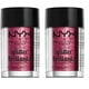 thumbnail image 1 of Maquillaje profesional Glitter NYX para rostro y cuerpo rojo (paquete de 2), 1 of 4