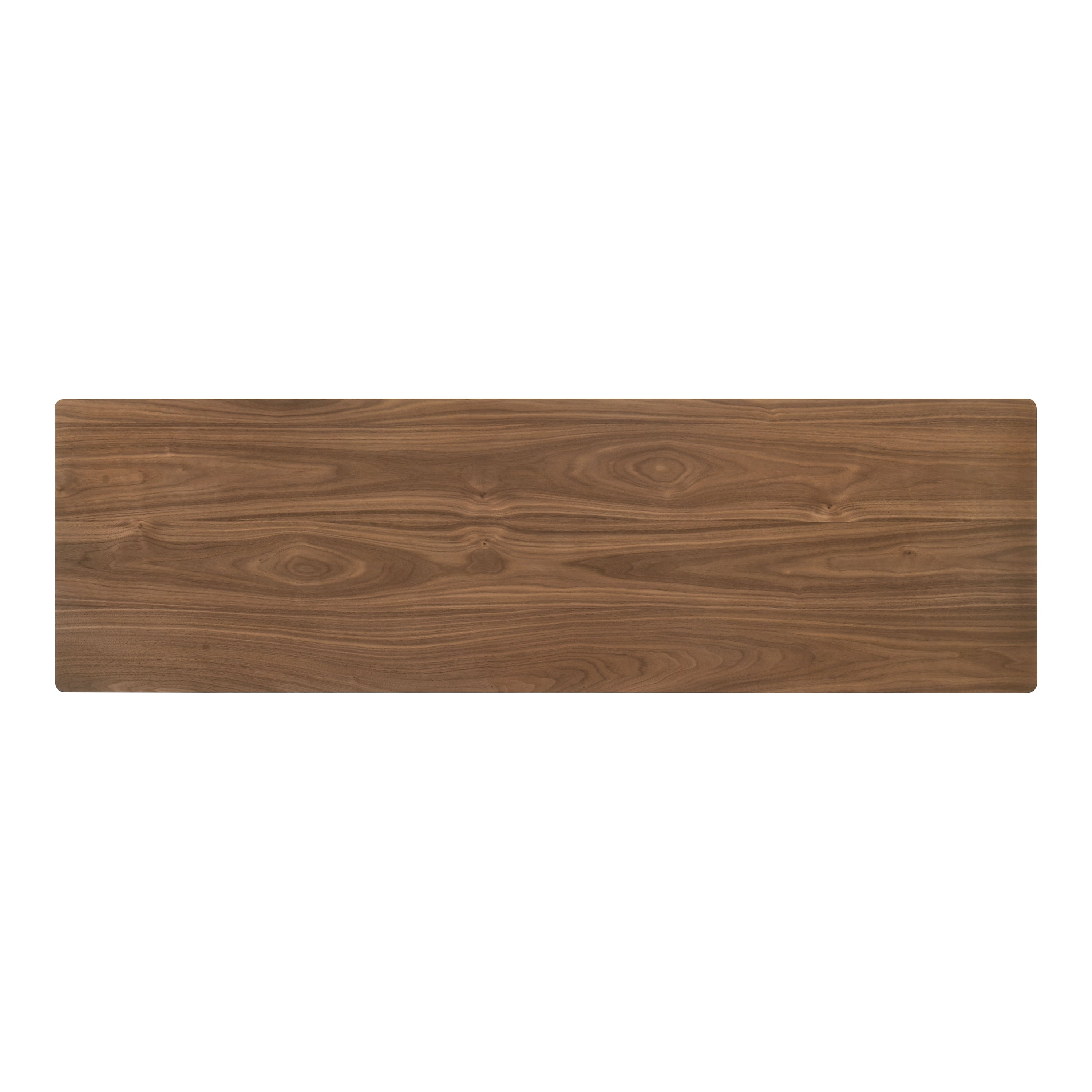Furniture of America Rusmus 59" Rectangle Counter Height Dining Table, Walnut
