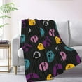 Stripe The Nightmare Before Christmas Blanket for Couch Bed Throw