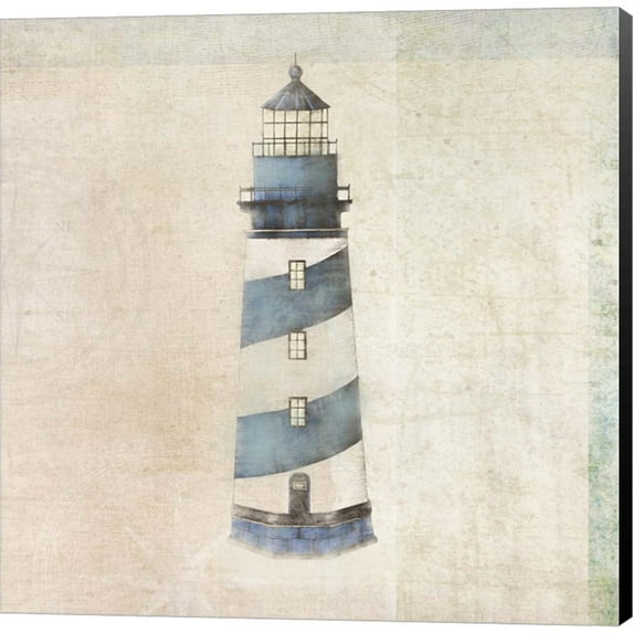 Great Art Now Lighthouse by JMB Designs, Canvas Wall Art, 24W x 24H