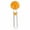 Orange, variant on BE-TOOL Paper Rotary Craft Circle Cutter with 3 Blades 360° Manual Round Cutter Utility Knife for Cardstocks