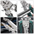 thumbnail image 2 of 18 en 1 Herramienta Engaño Alambre Cable Plegable () Verde, 2 of 4