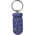 thumbnail image 1 of Boîte à Pilules Portable, Conteneur de Pilules, Porte-Clés avec Porte-Clés, Boîte à Pilules Bling, Distributeur de Médicaments, Rangement Compatible pour Camping en Plein Air, Tr_haute Qualité, 1 of 5