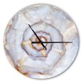 thumbnail image 1 of Designart «Grand Squelette de Coquillage» Horloge Murale Moderne, 1 of 4