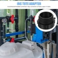 thumbnail image 3 of Adaptador de contenedor IBC de 60 mm, conversor de tanque de agua con rosca fina a rosca gruesa, 3 of 7