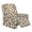 Leopard Bow Print, variant on HUIACONG Leopard Bow Print 1-Piece Recliner Chair Slipcover, Side Pocket Breathable Soft Stretchy Fabric, Non-Slip Wrinkle Resistant Washable Furniture Protector for Living Room