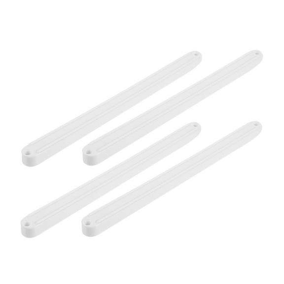2 Sets Drawer Track Drawer Glides and Slides Drawer Slides White