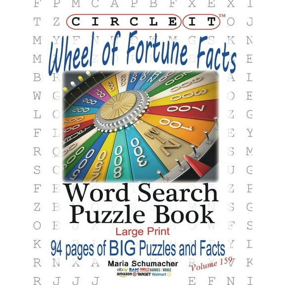 Circle It, Wheel of Fortune Facts, Word Search, Puzzle Book, (Paperback)