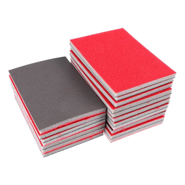 unbranded 18 Pcs Sandpaper Set Flocking Sand for Drywall and Automotive Repair
