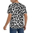 thumbnail image 2 of Fotbe Similar To Leopard Print Baseball Jersey Shirt for Men and Women, Casual Short Sleeves Button Down T-Shirt-4X-Large, 2 of 9