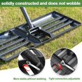 thumbnail image 4 of Lawn Leveling Rake, 30 Inch Heavy Duty Lawn Leveler with Adjustable Handle, Yard Soil Grass Dirt Leveling Rake Ground Level Tool, 4 of 7