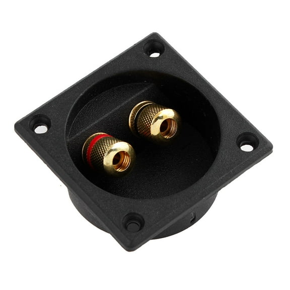 2.2"x2.2" Square Double Spring Binding Post Terminal Board f Speaker Box