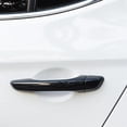 thumbnail image 5 of para 2017-2020 Moldura de cubierta de manija de puerta de automóvil de fibra de carbono Pegatina (2 botones), 5 of 5