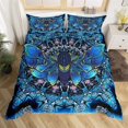 thumbnail image 1 of Butterfly And Death Moth Bedding Set For Girls Gothic Skull Boho Comforter Cover Decor Bedroom Sun and Moon Pattern Duvet Cover, 1 of 7