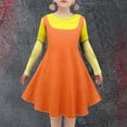 thumbnail image 2 of LILELIS Jeu de Calmar Fille 123 Robe en Bois Homme Robe Fille Manches Longues, 2 of 8