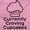 Pink, variant on Currently Craving Cupcakes Expecting Women's Maternity T Shirt Tee Brisco Brands L