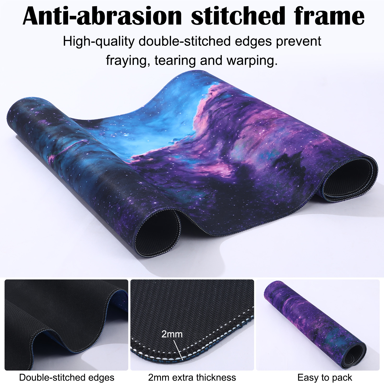 Sixwipe Large Topographic Mouse Pad, 35.4 x 15.6 Inch photo 5