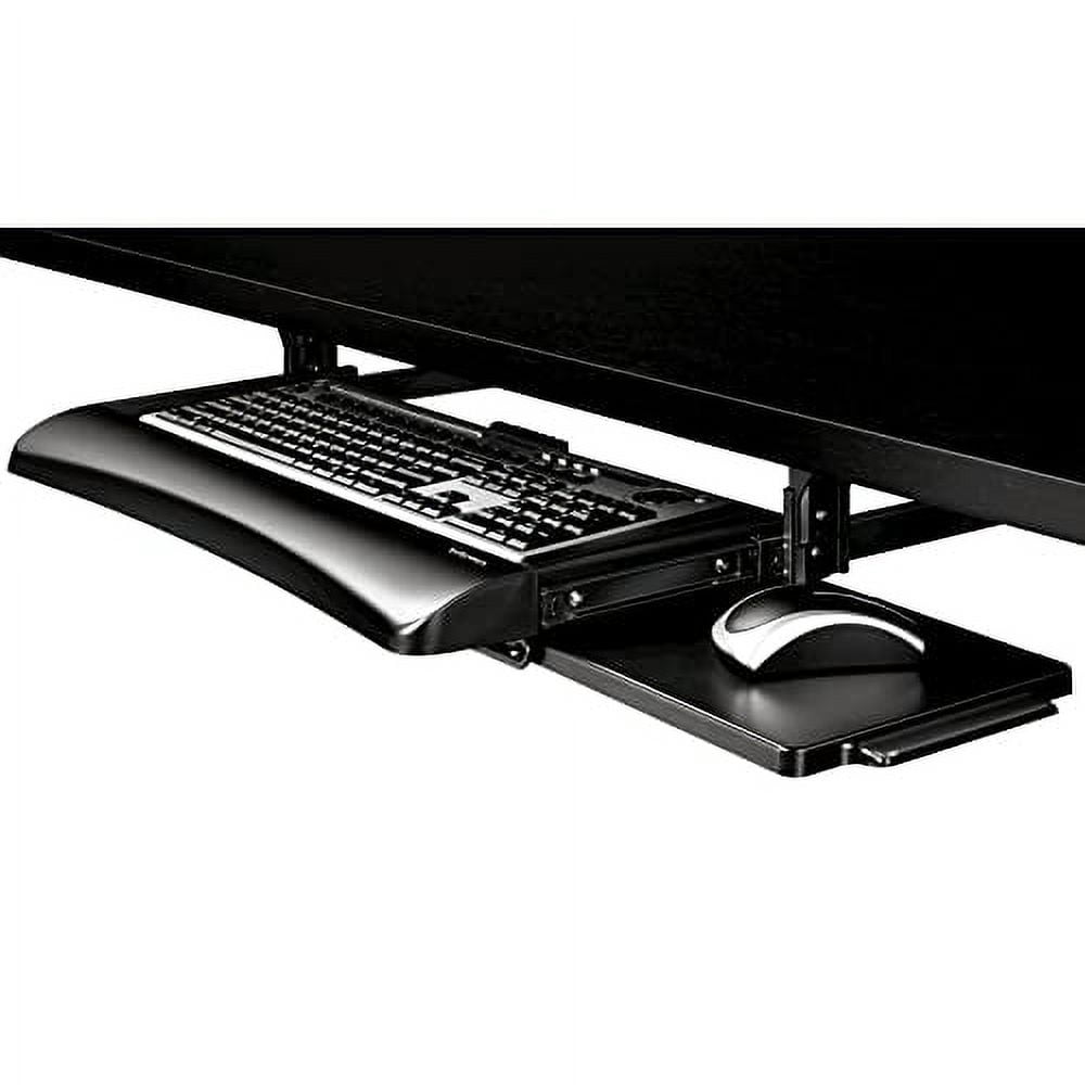 Fellowes Office Suites™ Underdesk Keyboard Drawer, Mount Type, with Accessories Included, Black