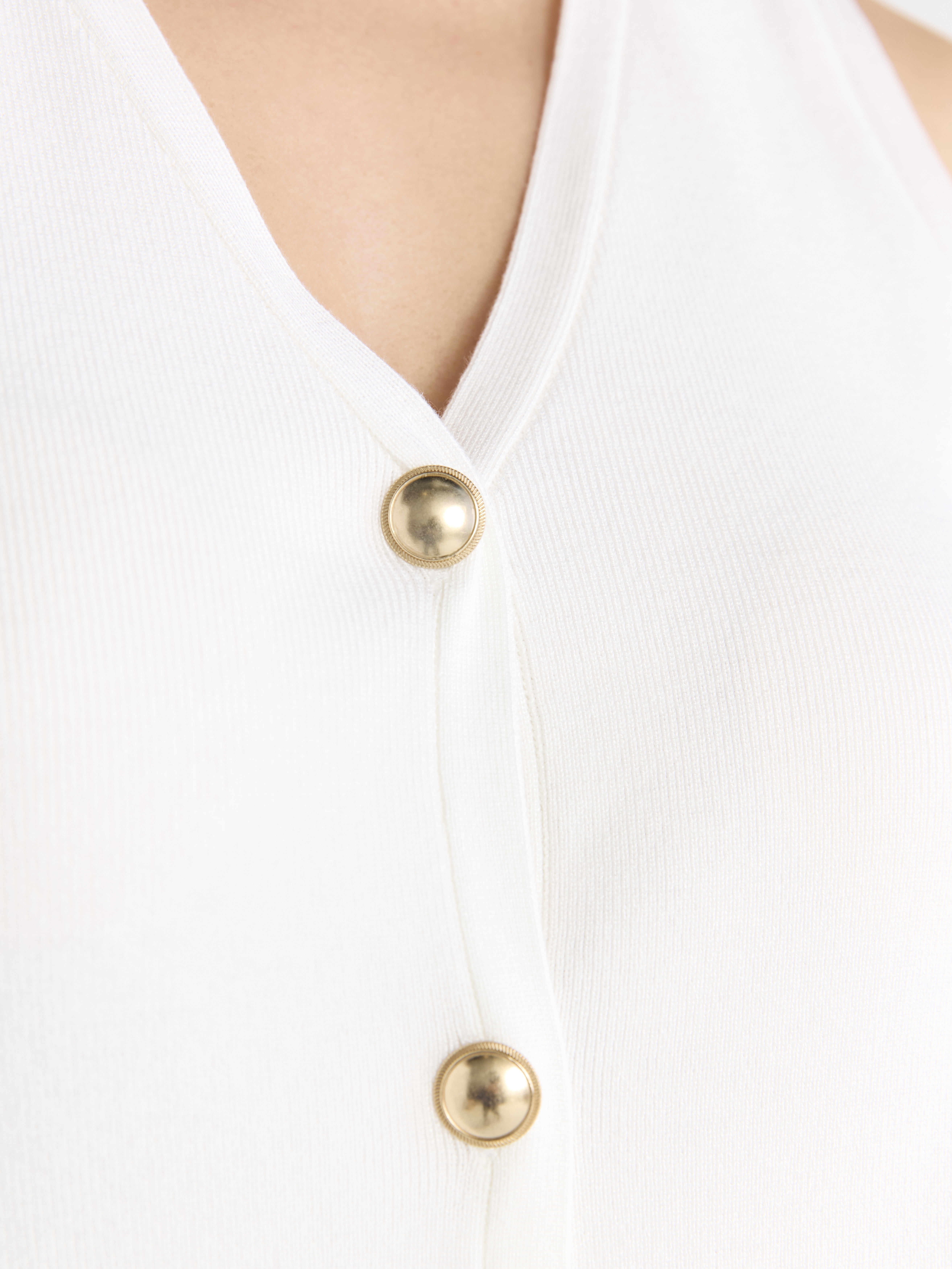 Free Assembly Women's Button Front Sweater Vest, Sizes XS-XXL
